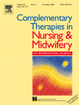 Go to journal home page - Complementary Therapies in Nursing and Midwifery